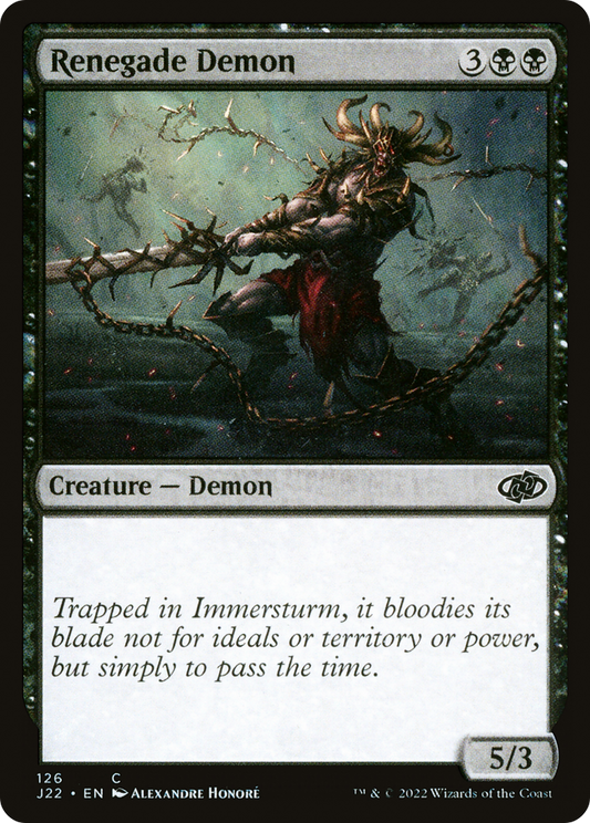 Renegade Demon (J22-126) - Jumpstart 2022