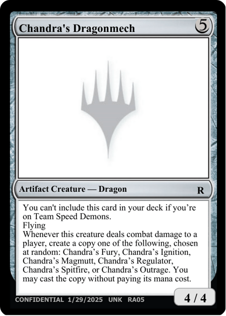 Chandra's Dragonmech [Unknown Event]