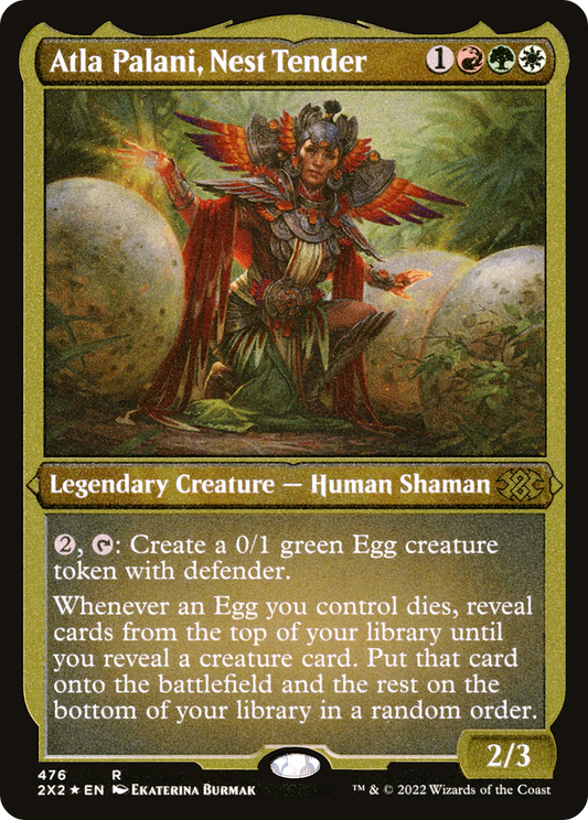 Atla Palani, Nest Tender (Foil Etched) [Double Masters 2022]