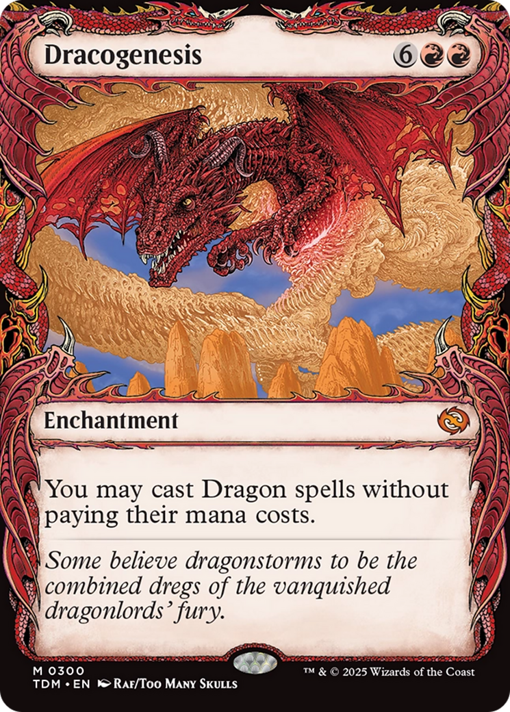 Dracogenesis (0300) (Showcase) [Tarkir: Dragonstorm]