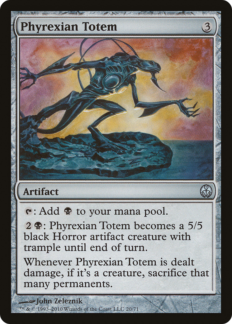 Phyrexian Totem [Duel Decks: Phyrexia vs. the Coalition]