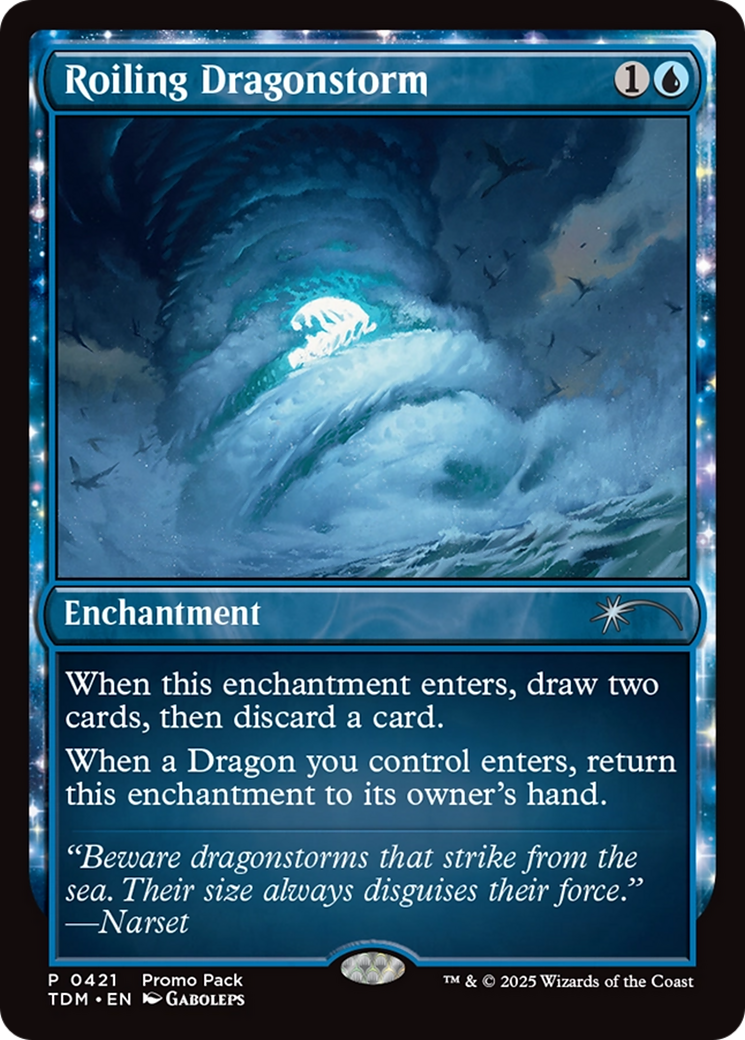 Roiling Dragonstorm [Tarkir: Dragonstorm Promos]