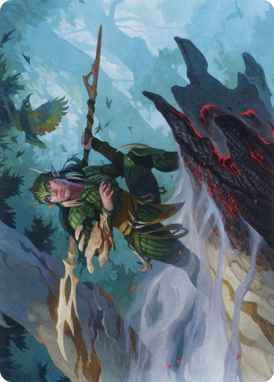 Gwenna, Eyes of Gaea // Gwenna, Eyes of Gaea (ABRO-025) - The Brothers' War Art Series (Borderless)
