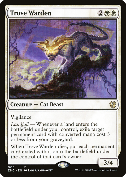 Trove Warden [Zendikar Rising Commander]