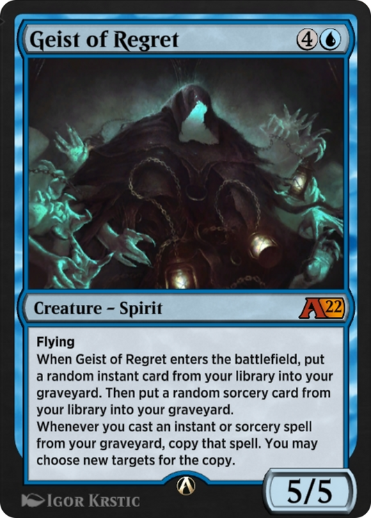 Geist of Regret (Y22-016) - Alchemy: Innistrad