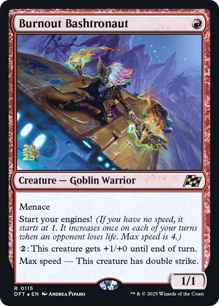Burnout Bashtronaut [Aetherdrift Prerelease Promos]