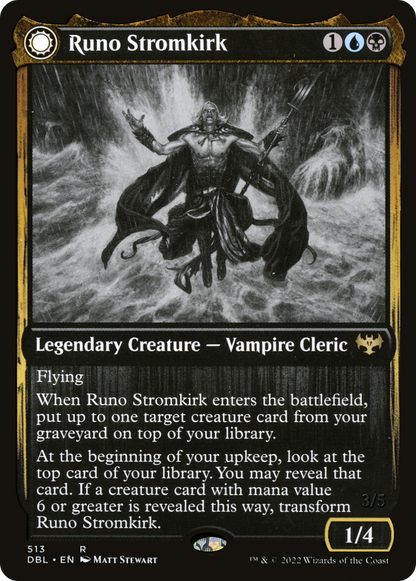 Runo Stromkirk // Krothuss, Lord of the Deep [Innistrad: Double Feature]