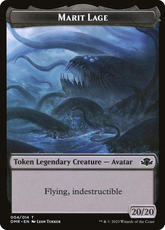 Marit Lage (TDMR-004) - Dominaria Remastered Tokens