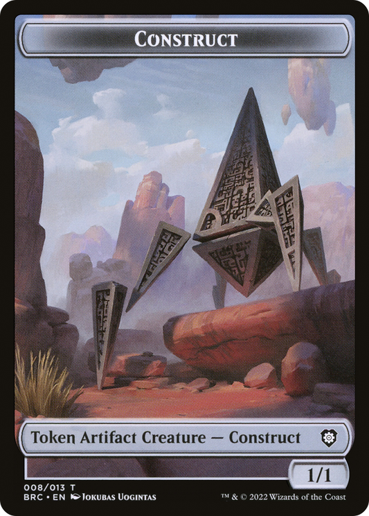 Construct (TBRC-008) - The Brothers' War Commander Tokens