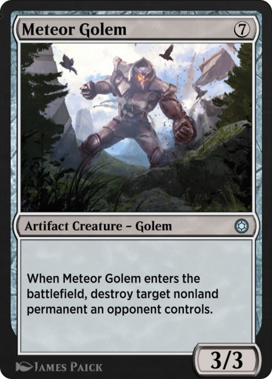 Meteor Golem (HBG-260) - Alchemy Horizons: Baldur's Gate