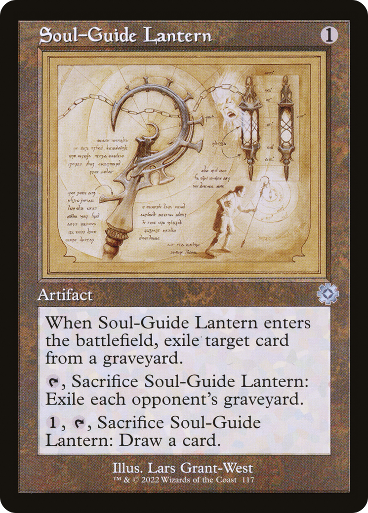 Soul-Guide Lantern (Retro Schematic) [The Brothers' War Retro Artifacts]