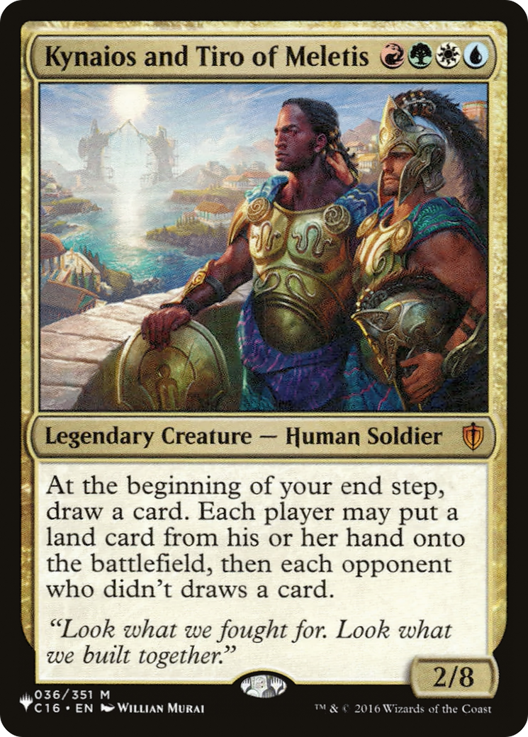 Kynaios and Tiro of Meletis [The List]