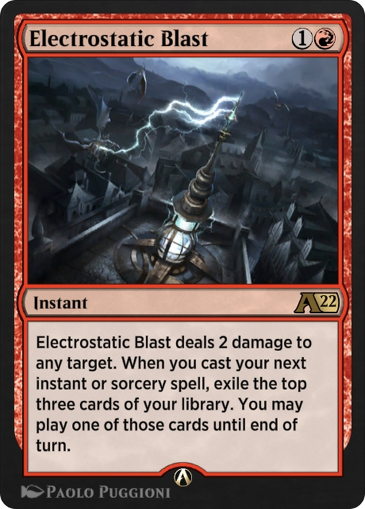 Electrostatic Blast (Y22-039) - Alchemy: Innistrad