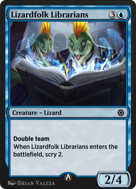 Lizardfolk Librarians (HBG-035) - Alchemy Horizons: Baldur's Gate