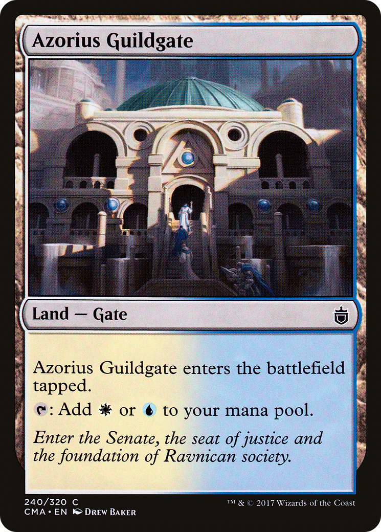 Azorius Guildgate [Commander Anthology]
