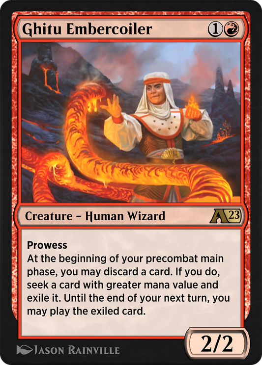 Ghitu Embercoiler (YDMU-012) - Alchemy: Dominaria
