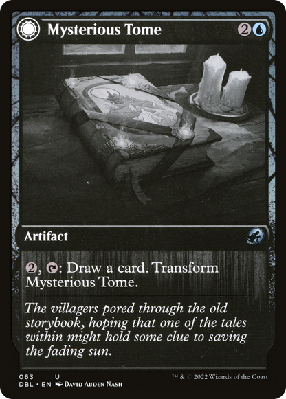 Mysterious Tome // Chilling Chronicle [Innistrad: Double Feature]