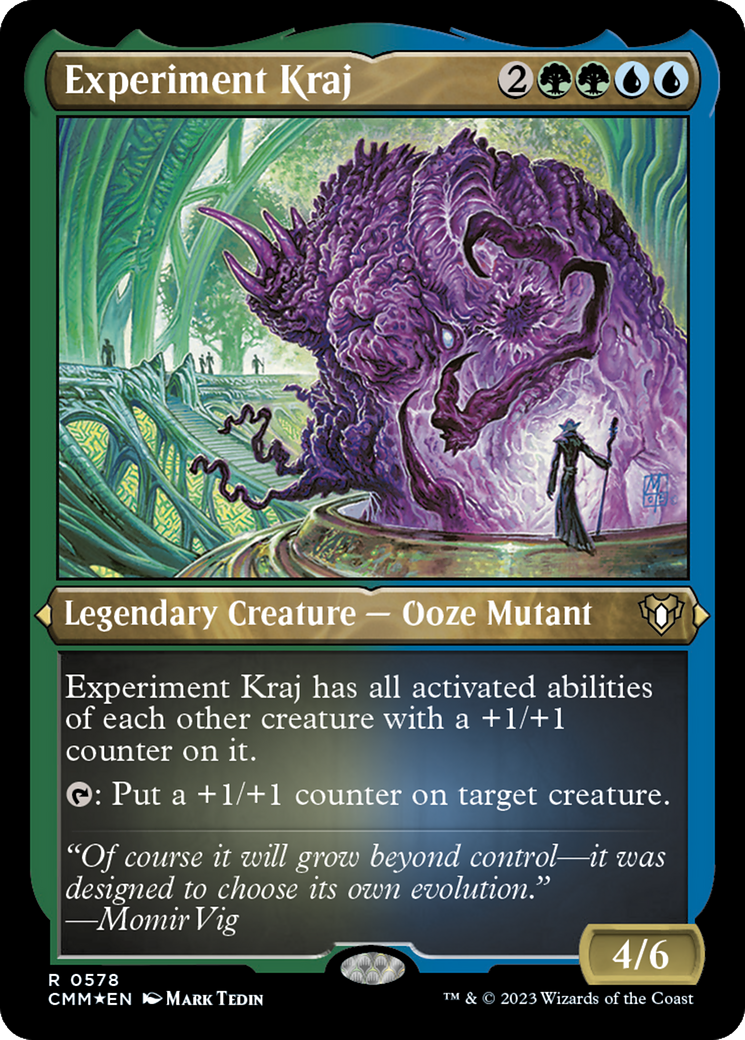Experiment Kraj (Foil Etched) [Commander Masters]