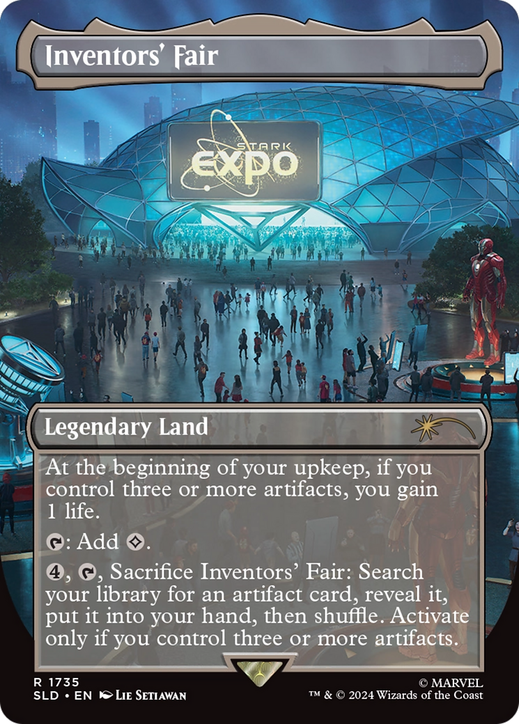 Inventors' Fair (SLD-1735) - Secret Lair Drop (Borderless) Foil