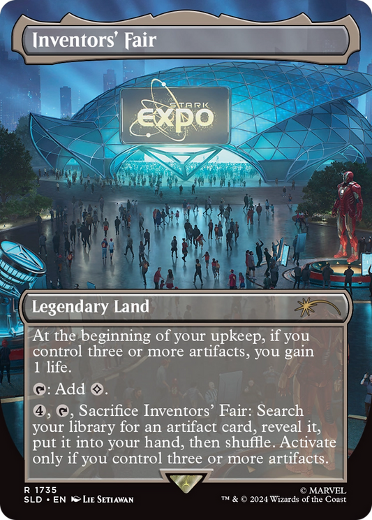 Inventors' Fair (SLD-1735) - Secret Lair Drop (Borderless) Foil