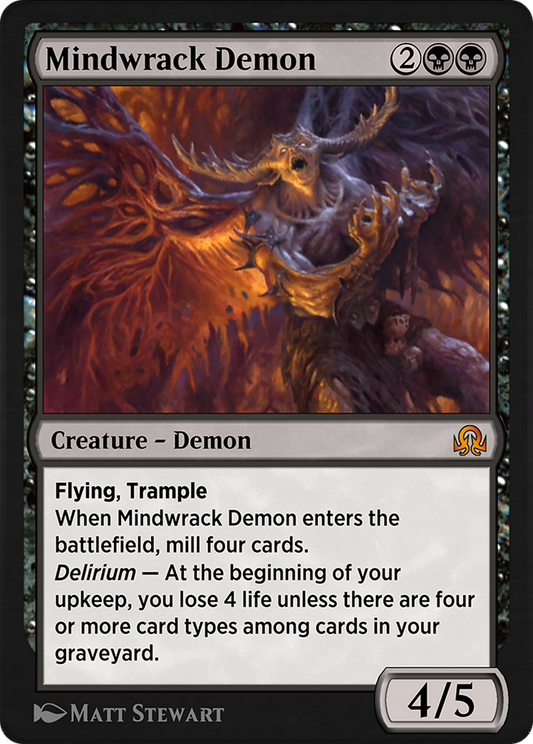 Mindwrack Demon (SIR-124) - Shadows over Innistrad Remastered