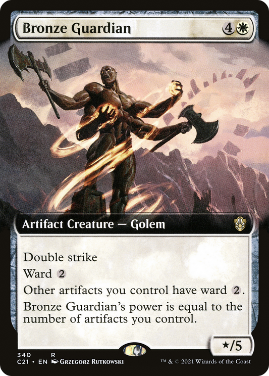 Bronze Guardian (Extended Art) [Commander 2021]