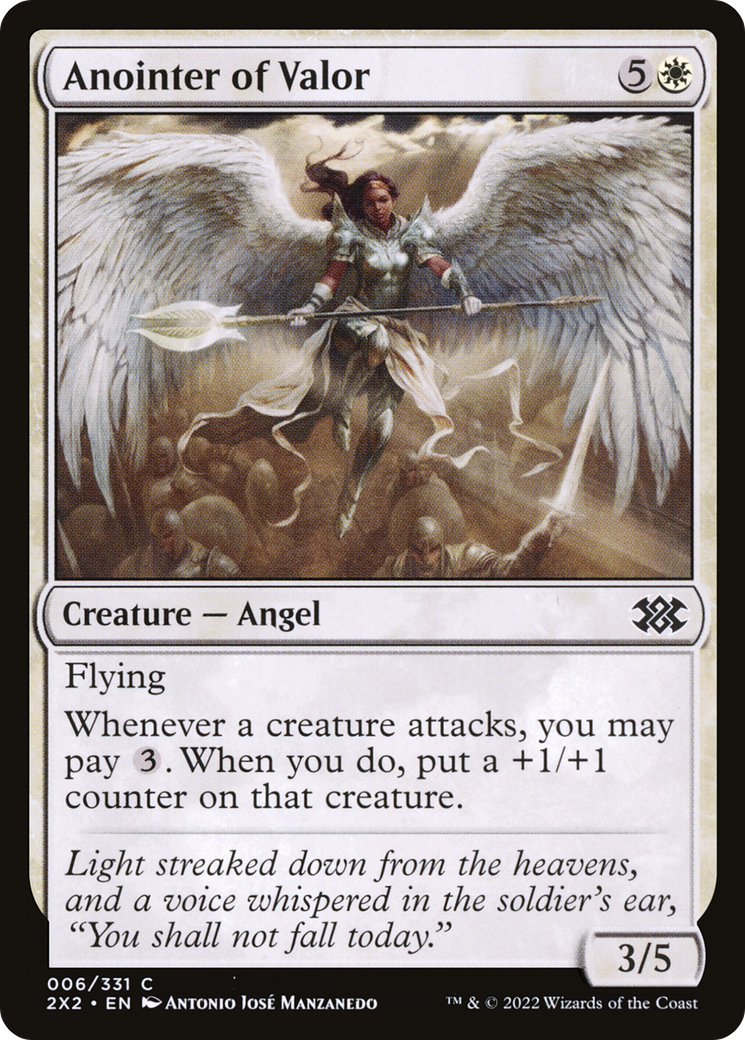 Anointer of Valor [Double Masters 2022]