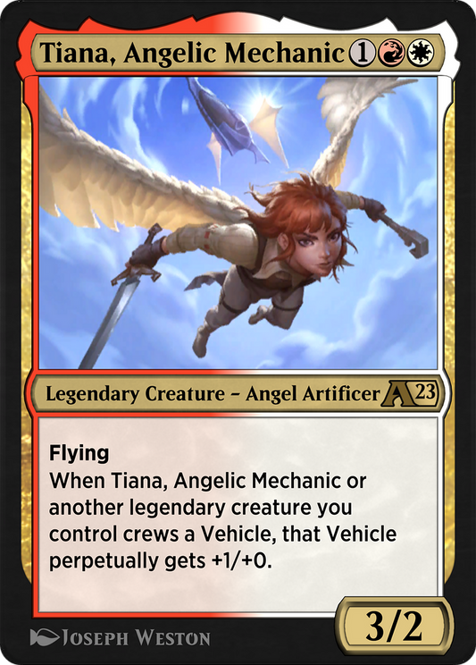Tiana, Angelic Mechanic (YDMU-028) - Alchemy: Dominaria