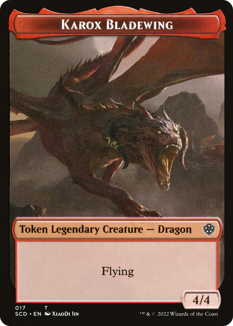 Karox Bladewing (TSCD-017) - Starter Commander Deck Tokens