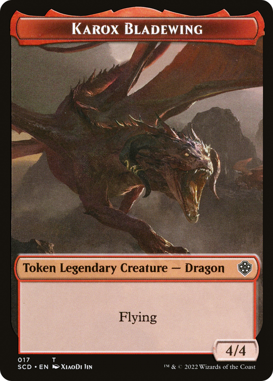 Karox Bladewing (TSCD-017) - Starter Commander Deck Tokens