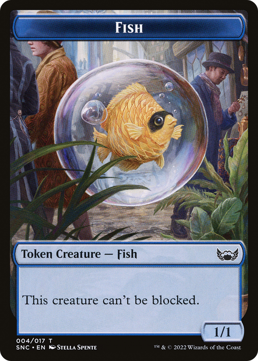 Fish (TSNC-004) - Streets of New Capenna Tokens