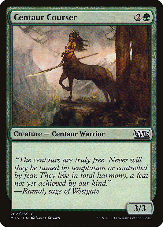 Centaur Courser (M15-282) - Magic 2015 Foil