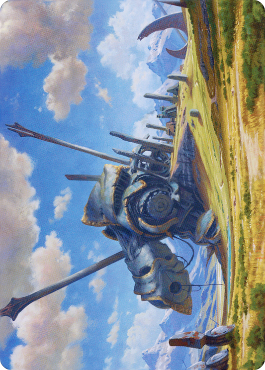 Plains // Plains (ADMU-062) - Dominaria United Art Series (Borderless)