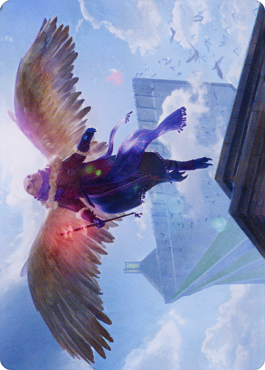 Balmor, Battlemage Captain // Balmor, Battlemage Captain (ADMU-044) - Dominaria United Art Series (Borderless)