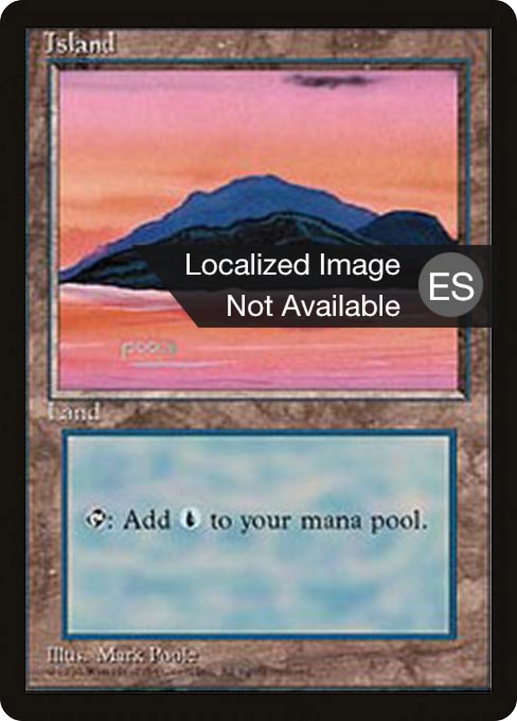 Island (C) [Fourth Edition (Foreign Black Border)]