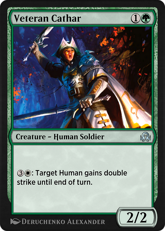 Veteran Cathar (SIR-225) - Shadows over Innistrad Remastered