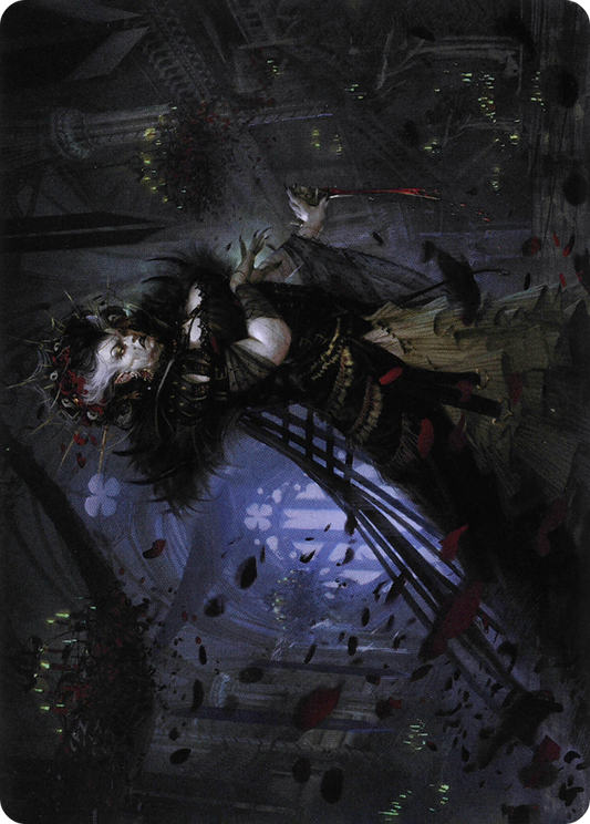 Falkenrath Forebear // Falkenrath Forebear (AVOW-033) - Crimson Vow Art Series (Borderless)