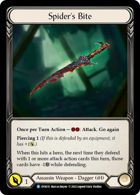 Spider's Bite [DYN115] (Dynasty)  Cold Foil