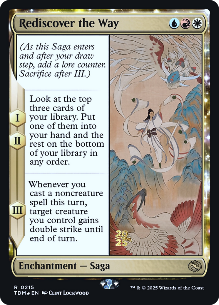 Rediscover the Way [Tarkir: Dragonstorm Prerelease Promos]