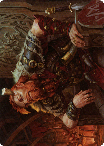 Arni Brokenbrow // Arni Brokenbrow (ASKHM-030) - Art Series: Kaldheim (Borderless) Foil