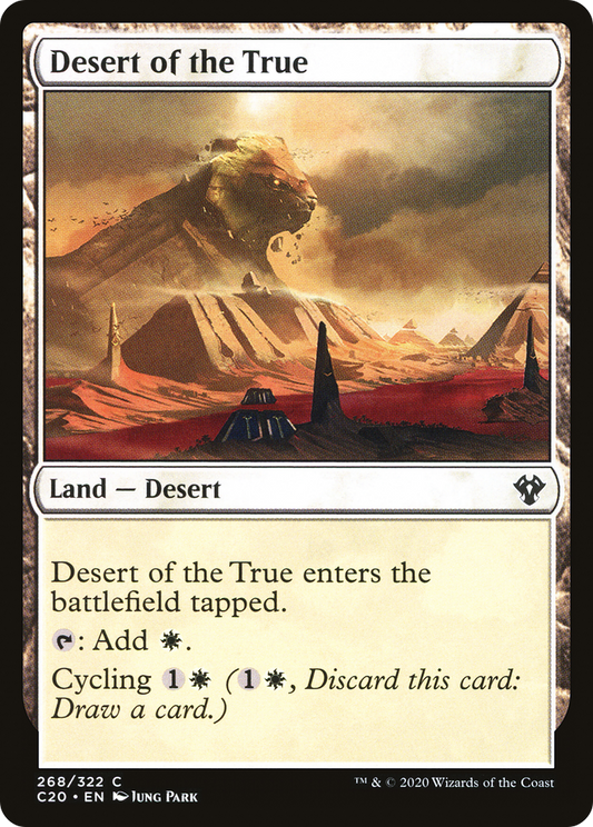 Desert of the True [Commander 2020]