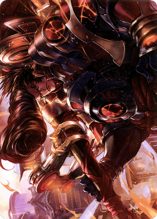 Upriser Renegade // Upriser Renegade (ANEO-065) - Neon Dynasty Art Series (Borderless)