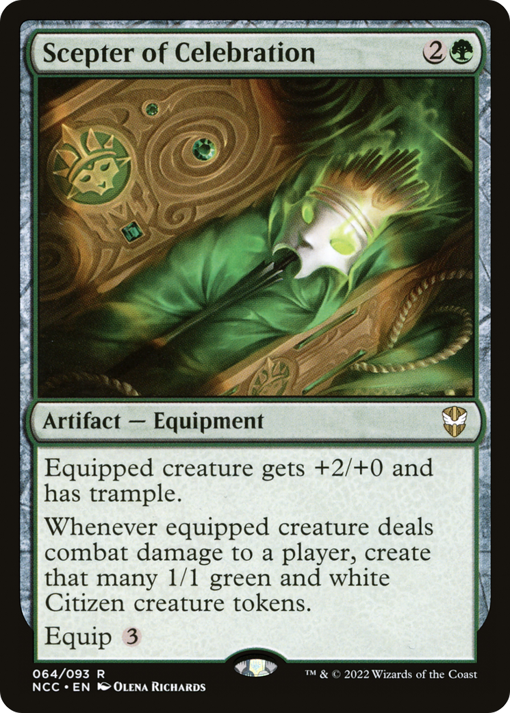 Scepter of Celebration [Streets of New Capenna Commander]