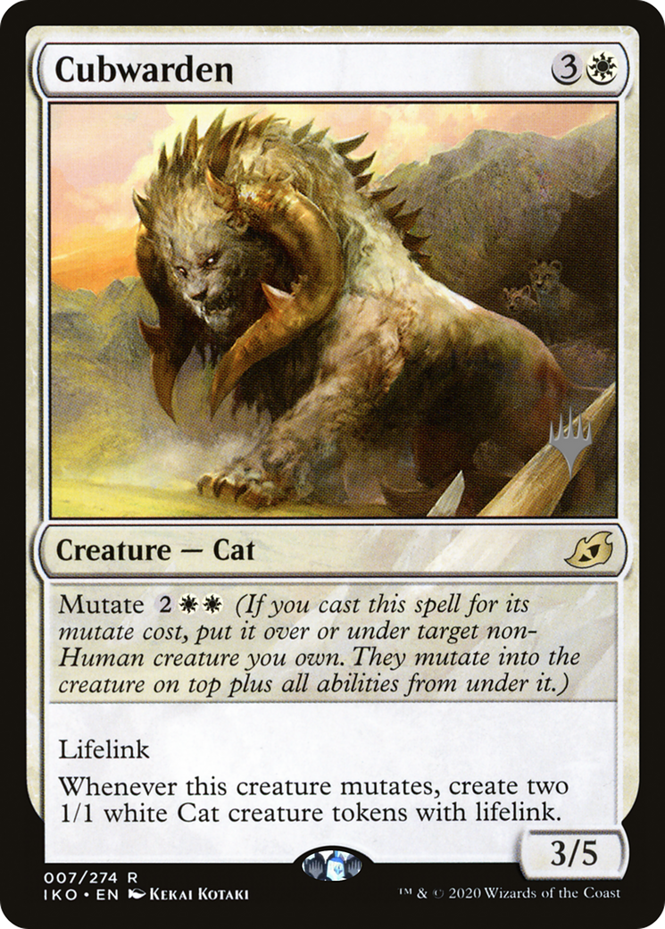 Cubwarden (Promo Pack) [Ikoria: Lair of Behemoths Promos]