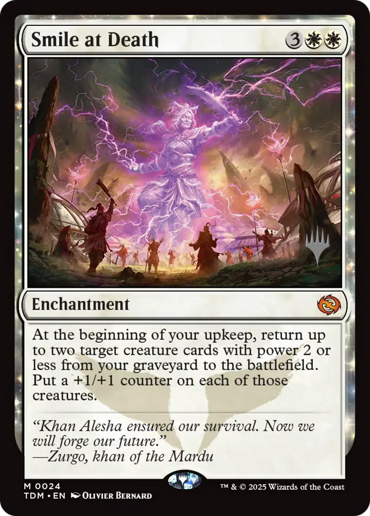 Smile at Death [Tarkir: Dragonstorm Promos]