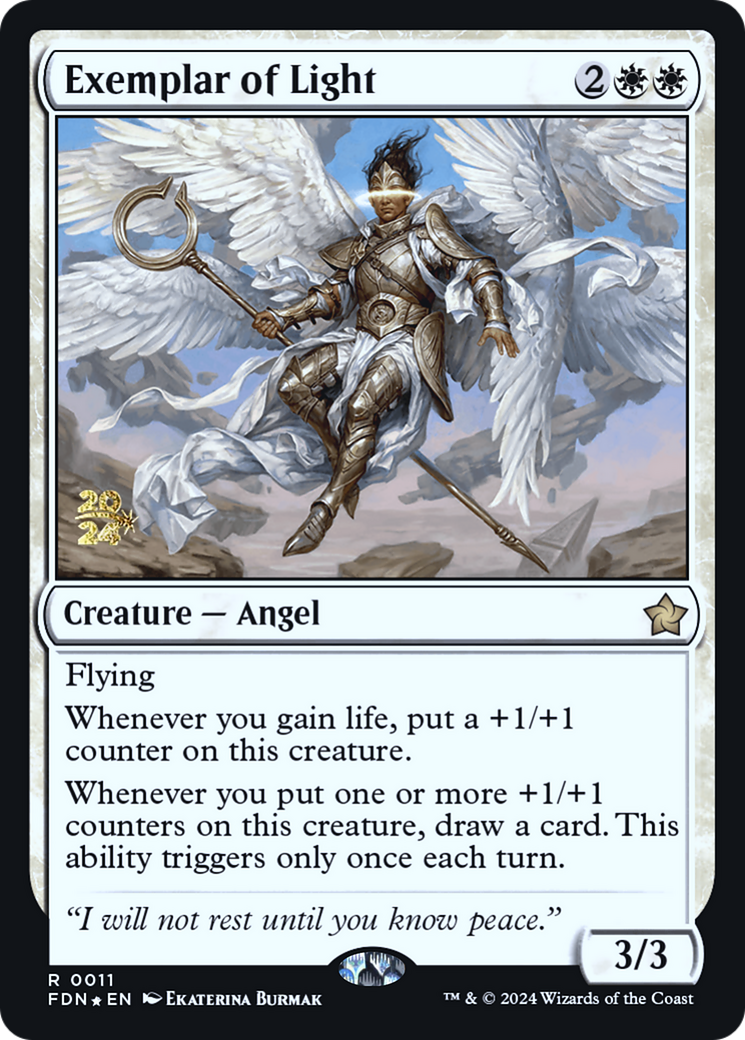 Exemplar of Light [Foundations Prerelease Promos]