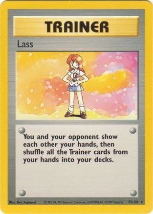 Lass 075  Base Set - Rare