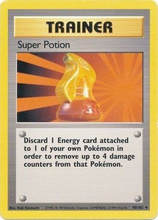Super Potion 090  Base Set - Uncommon