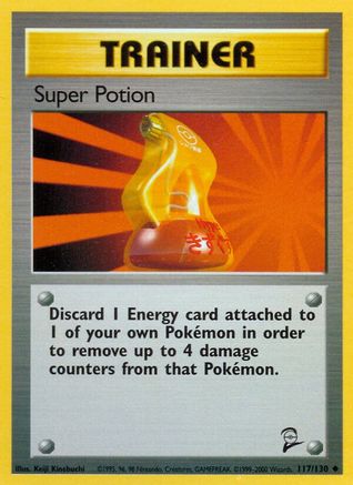 Super Potion 117  Base Set 2 - Uncommon
