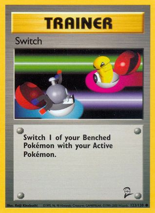 Switch 123  Base Set 2 - Common